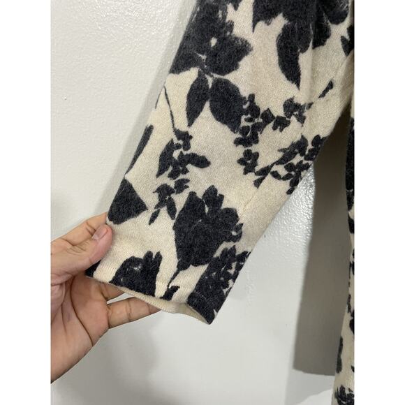 Cottage Romantic Quiet Luxury Floral Cardigan 0X Office Indie Preppy Y2K 90s - Picture 8 of 13